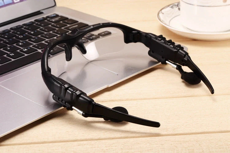 Bluetooth 5.0 Smart Sunglasses with Wireless Headphones and Microphone