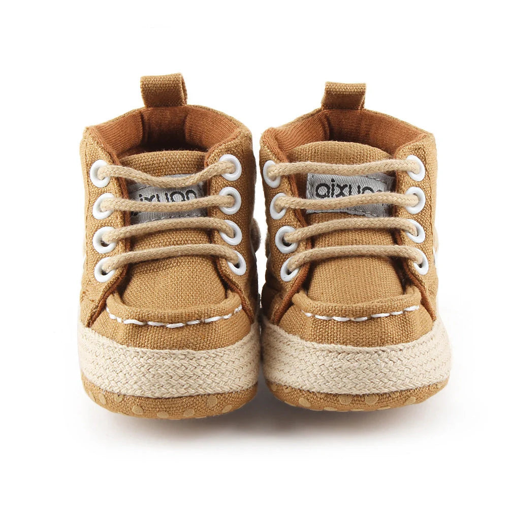 Jobon stylish cotton baby shoes for toddlers in various colors