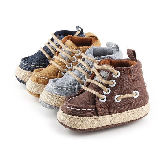 Jobon stylish cotton baby shoes for toddlers in various colors