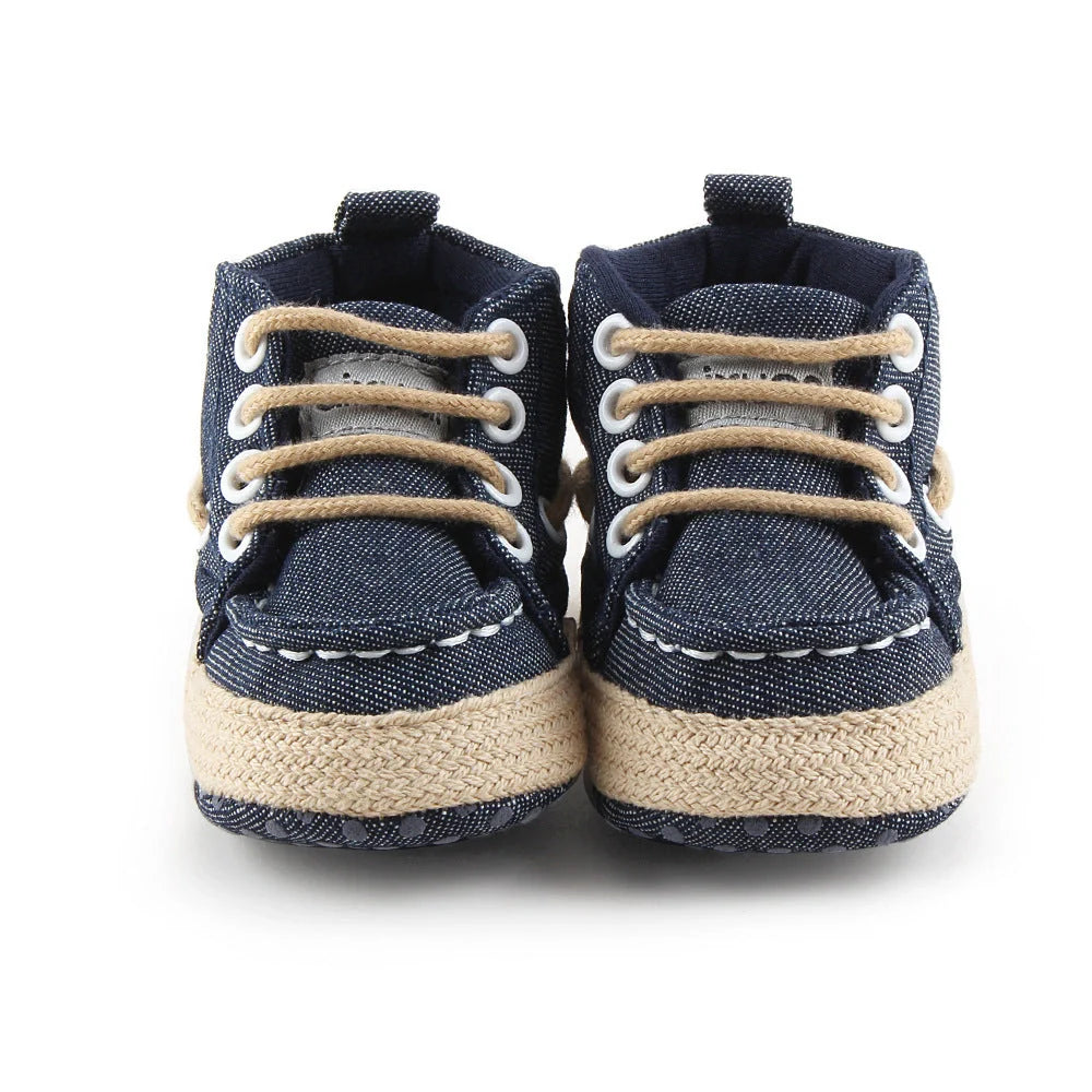 Jobon stylish cotton baby shoes for toddlers in various colors