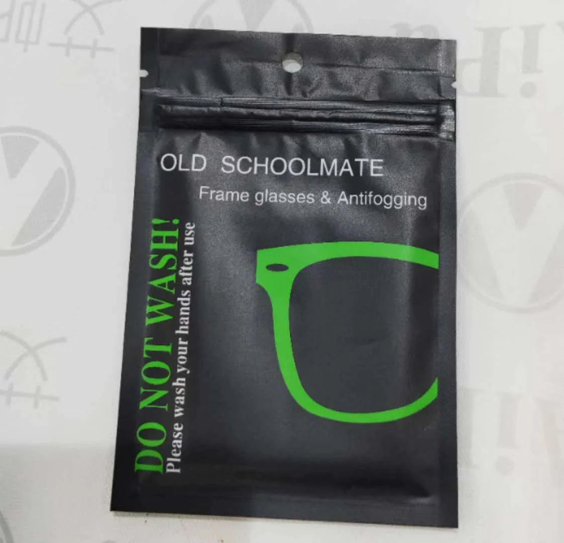 Premium anti-fog glasses cloth for clear vision, compact and lightweight
