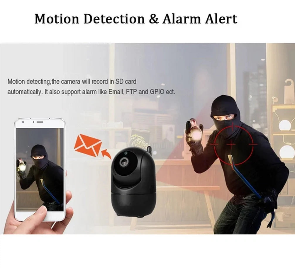 1080P Cloud Wireless IP Camera with auto-tracking for home security