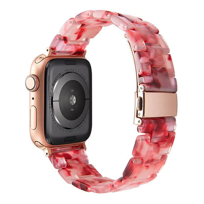 Apple Resin Slim Watch Band in multiple colours showing lightweight 35g construction and compatibility with Apple Watch