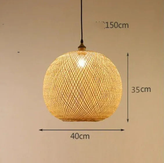 Pastoral style chandelier available in diameters from 20cm to 55cm with three-head configuration options