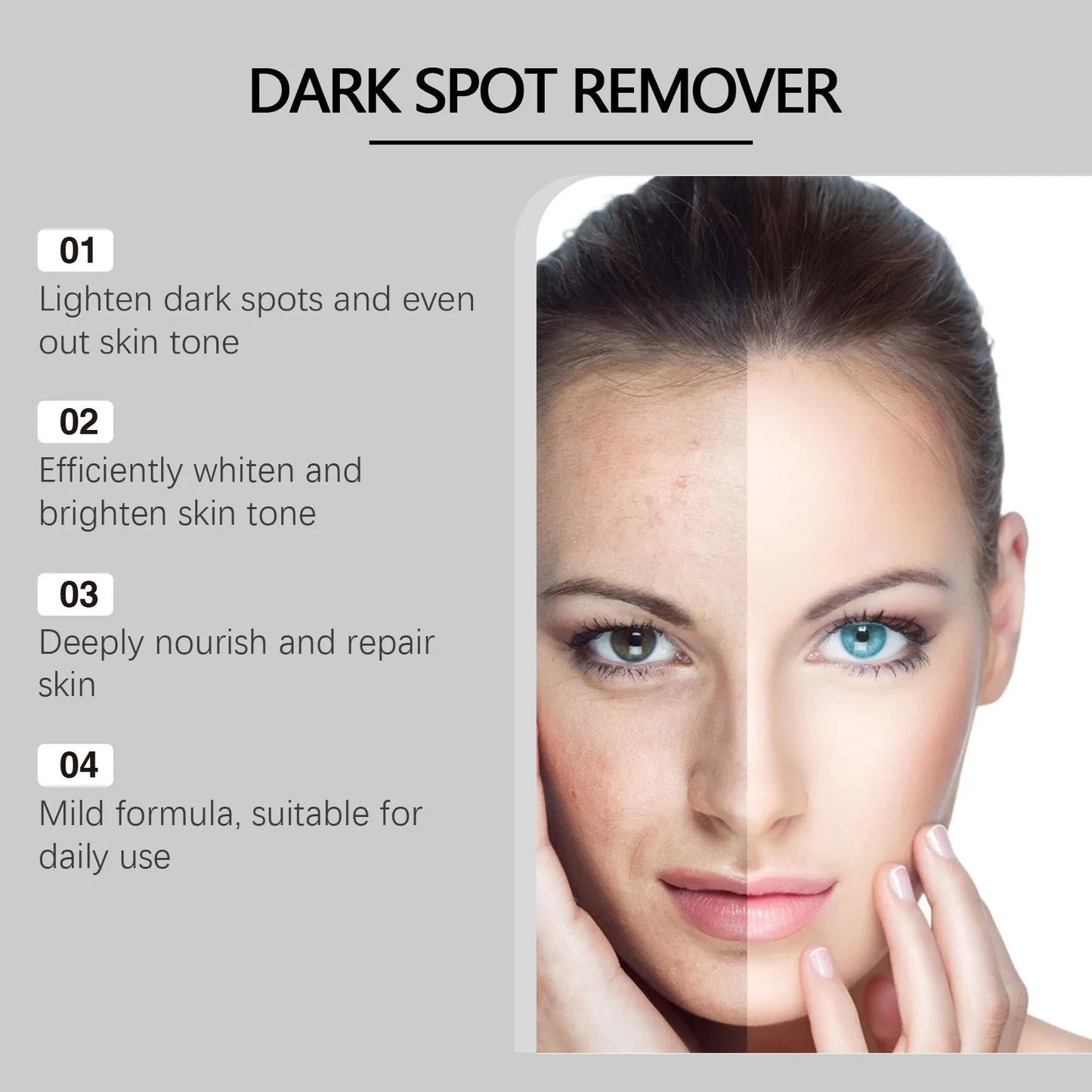 15g facial essence cream jar with brightening and hydrating formula containing multiple skincare ingredients