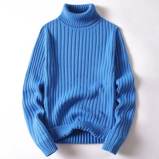 Stylish turtleneck sweater for men and women, perfect for autumn and winter wear
