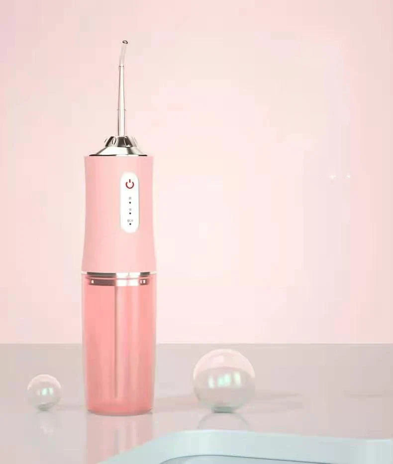 USB Rechargeable Dental Water Flosser with 3 Adjustable Pressure Modes, Large 240ml Tank, and up to 2 Weeks of Battery Life