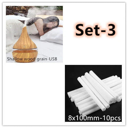 Elegant ultrasonic essential oil diffuser with whisper-soft mist and soothing aromas for relaxing home ambience