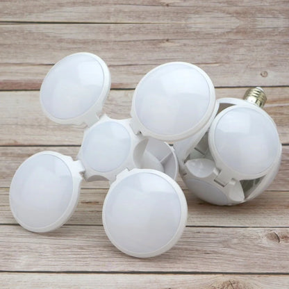 Foldable Leaf Light Football LED Light with cold and warm white options