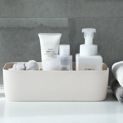 PP plastic drawer organiser box for socks and underwear storage in apricot colour