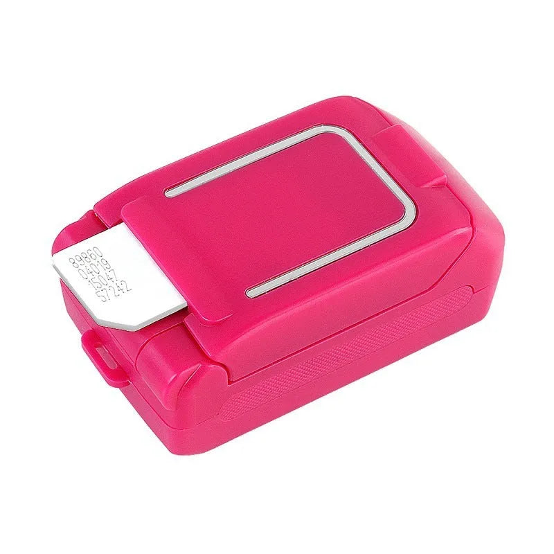 Mini flip phone with GSM network support, 24-hour standby time, small screen under 4 inches, and no camera in six colour options including gold, rose red, black, blue, white and yellow for basic universal calling use.
