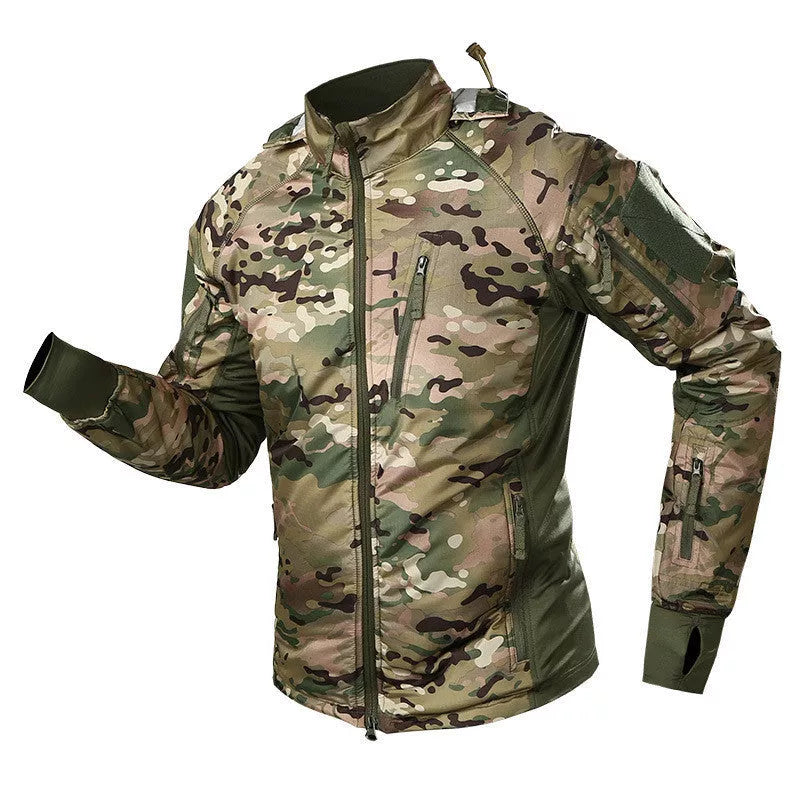 Camouflage Jacket in various sizes and colors for outdoor activities