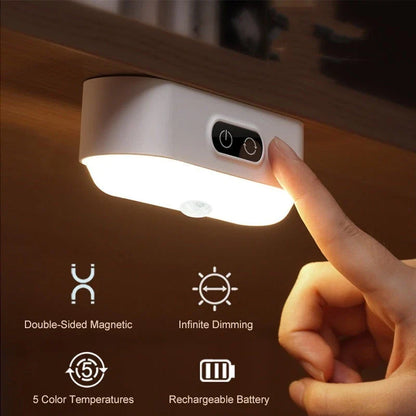 Sleek and versatile USB desk lamp with magnetic, dimmable, and multi-color features for modern workspaces and dorms