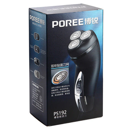 Premium men's electric shaver with 3 blades, powerful motor, and long-lasting battery life for a smooth, comfortable shave