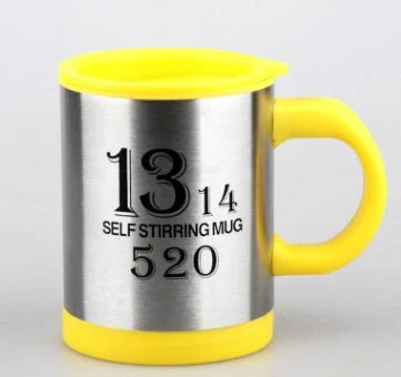 Automatic Stirring Electric Mug in various colors with 400ml capacity and leak-proof design