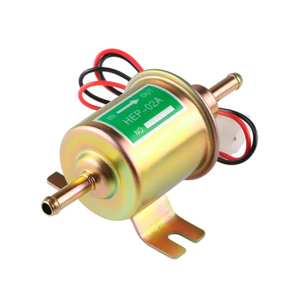Golden 12V automotive electronic fuel pump, 12V, 1.2 current, 80-100 flow rate, 0.032-0.045 MPa