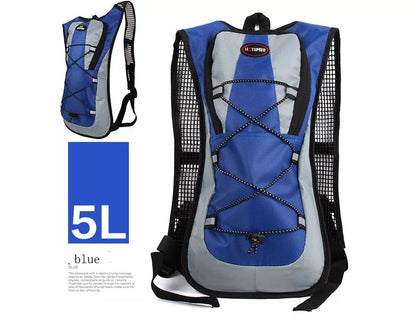 Lightweight waterproof outdoor sports backpack in various colours for running and off-road riding