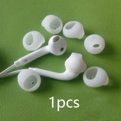 Black silicone protective sleeve for Samsung Galaxy S6 Edge earphone model G9200 G9250 G920A.