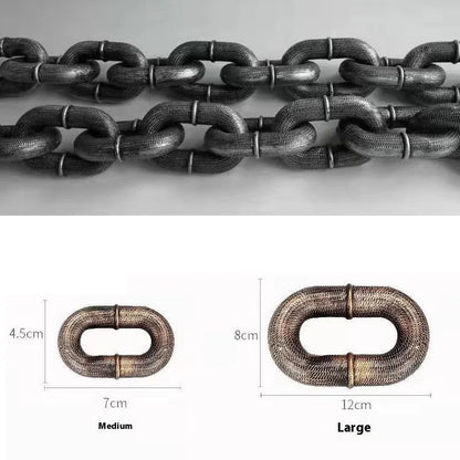 PP plastic dog leash in bronze, antique silver, or black with 1.5 m, 2 m, 3 m lengths and large or medium sizes for pets and video props
