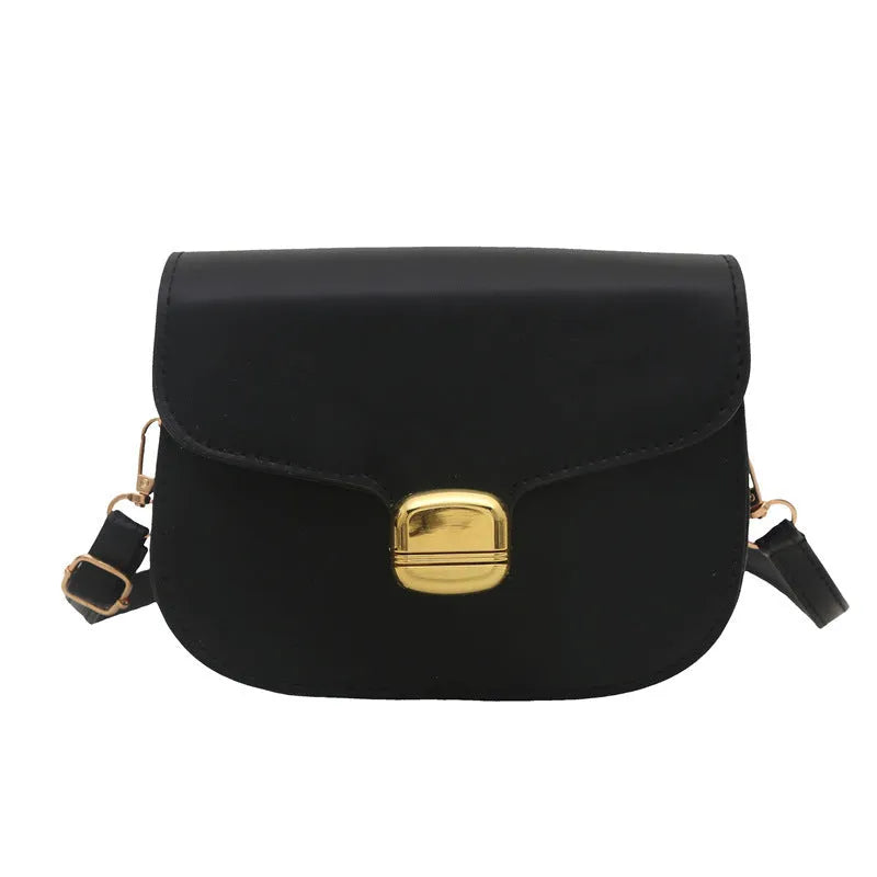 Women's PU leather handbag in khaki colour showing interior with zipper compartment and phone pocket.