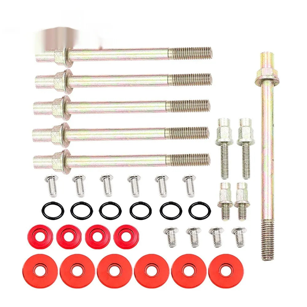 DP019 K Series aluminium engine gasket kit for Honda Civic in black, blue, red, and silver options