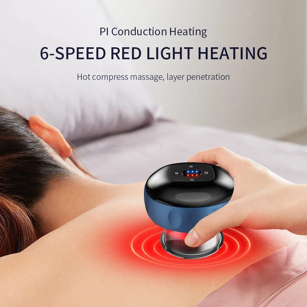 12-Speed Vacuum Massage Cupping Therapy Device for Body Slimming and Cellulite Reduction