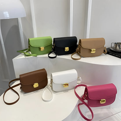 Women's PU leather handbag in khaki colour showing interior with zipper compartment and phone pocket.