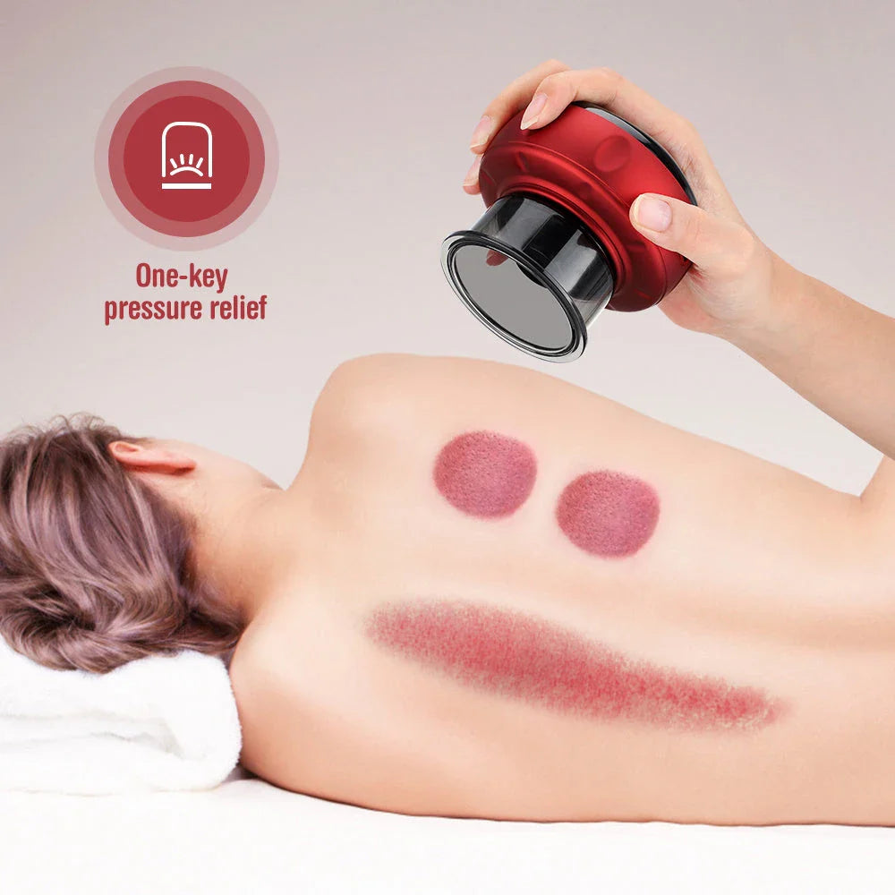 12-Speed Vacuum Massage Cupping Therapy Device for Body Slimming and Cellulite Reduction