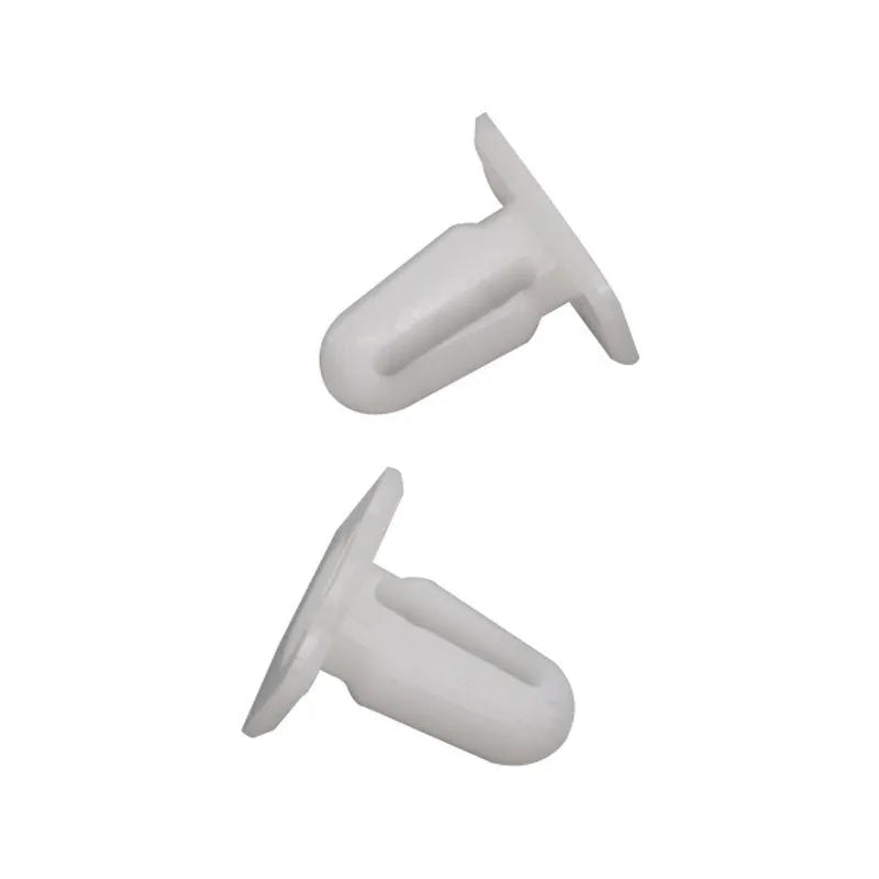 Pack of 60 D318 colour PA66 plastic automobile trim panel clips and fasteners.