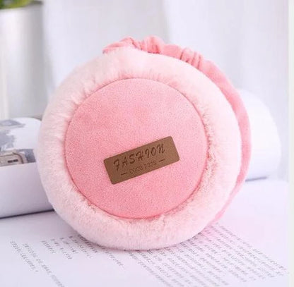Bluetooth Earmuffs Headphones in various colors with plush lining for winter warmth