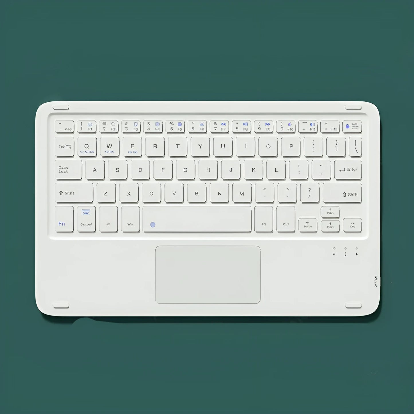 Wireless Bluetooth keyboard and mouse combo kit in pink with charging cable