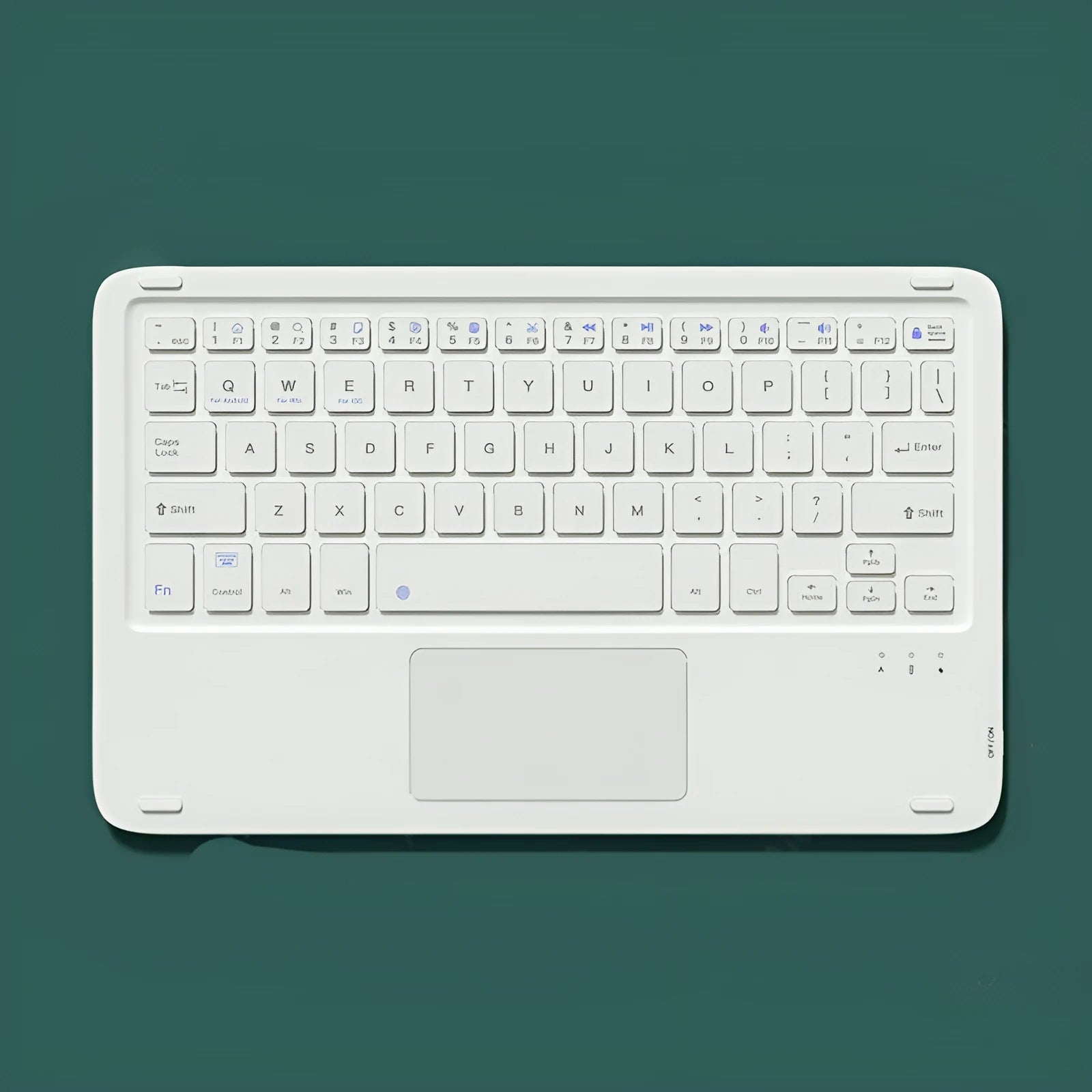 Wireless Bluetooth keyboard and mouse combo kit in pink with charging cable