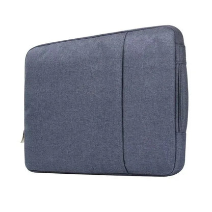 Leather tablet case for 12.9-inch devices with thickened anti-fall protection in waterproof canvas material