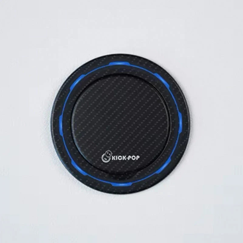 Sleek and secure mobile phone grip with magnetic mount, available in various stylish color options