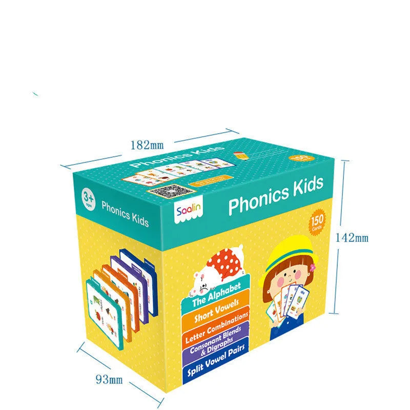220 high frequency word card gift box set with interactive workbooks for early childhood education