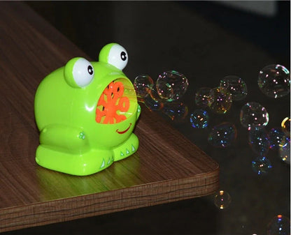 Creative Frog Automatic Bubble Machine Gun for kids outdoor play