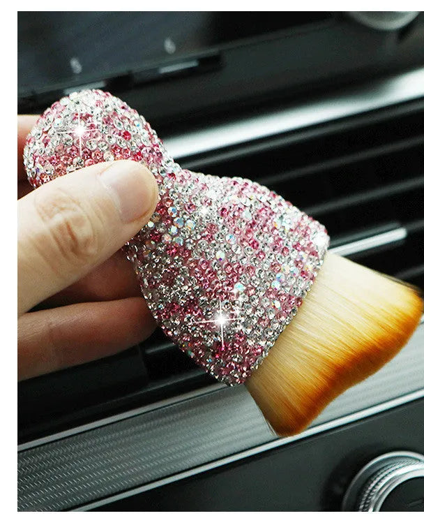 10cm car interior soft brush for dust removal from dashboard vents and seats