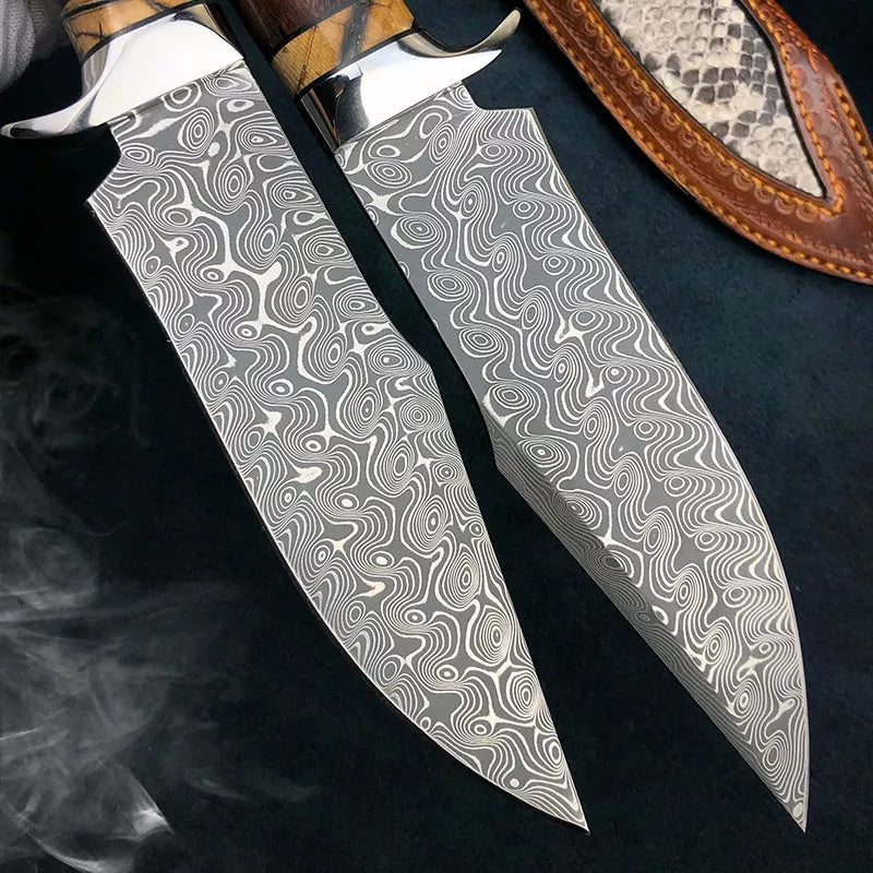 Folding Forging Outdoor Self-defense Knife with multi-purpose hook and bottle opener