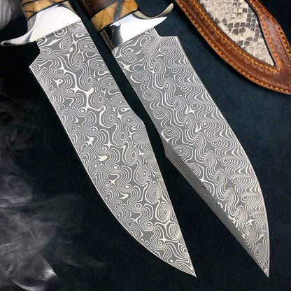 Folding Forging Outdoor Self-defense Knife with multi-purpose hook and bottle opener