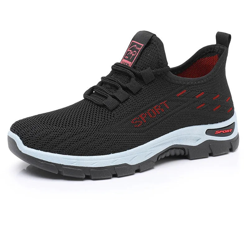 Casual low-top sneaker with PVC injection moulded sole in black colour showing rounded toe and shallow mouth design