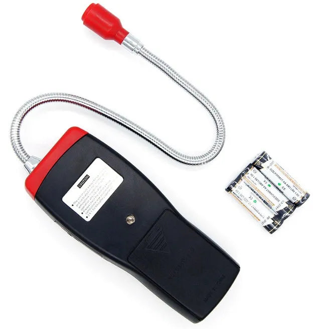 AS8800L portable flammable gas detector with LED alarm lights