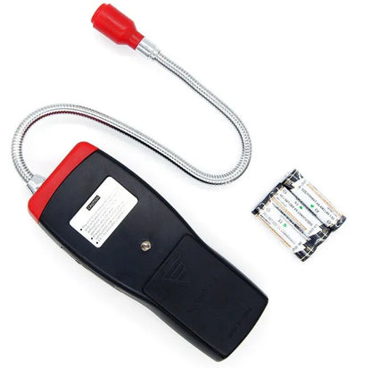 AS8800L portable flammable gas detector with LED alarm lights