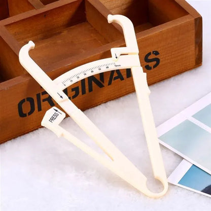Acrylic fat caliper for body fat measurement with 200mm range