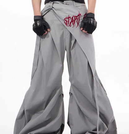 Boys' wide-leg summer pants in Korean style solid colours