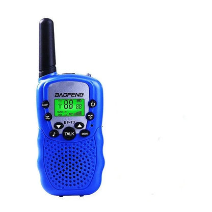 Children's walkie talkie handheld station in choice of five colours with 22 channels