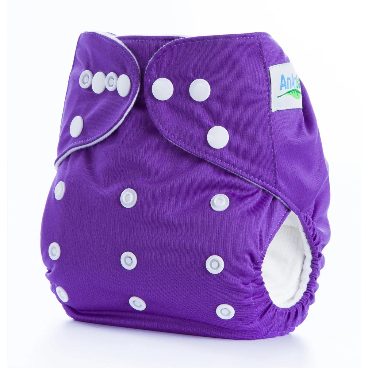 Solid colour leak-proof baby diaper pants with brushed cloth and bamboo charcoal lining, 36.5 x 32.5 cm