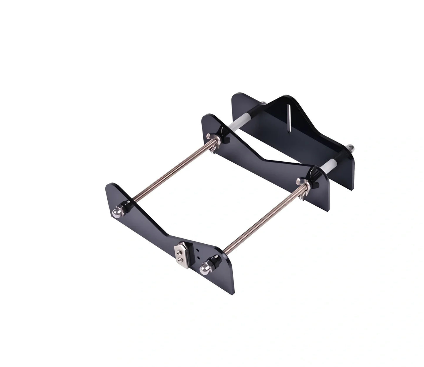 Black metal glass bottle cutter tool with adjustable stand for 0.5-2 inch diameter bottles