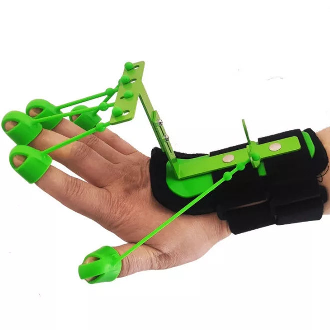 5-finger silicone wrist tensioner set for grip strength and flexibility training