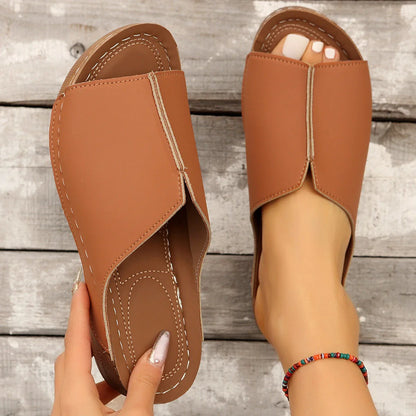 Stylish summer wedge sandals for women in various colors and sizes