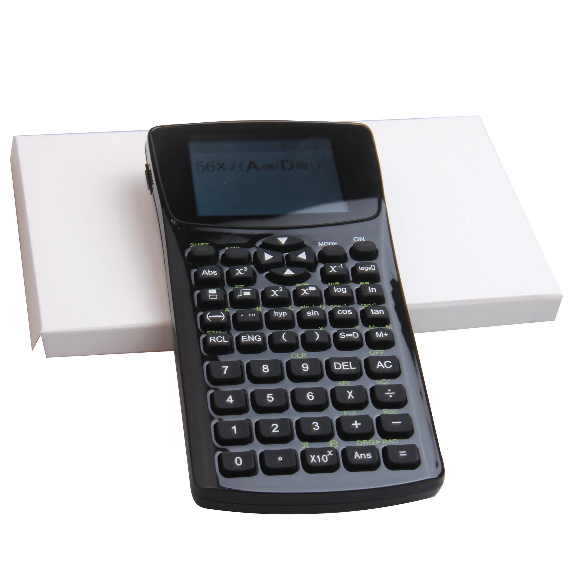 Black multifunctional e-book reader with a 2.8-inch screen and an adjustable carrying strap.